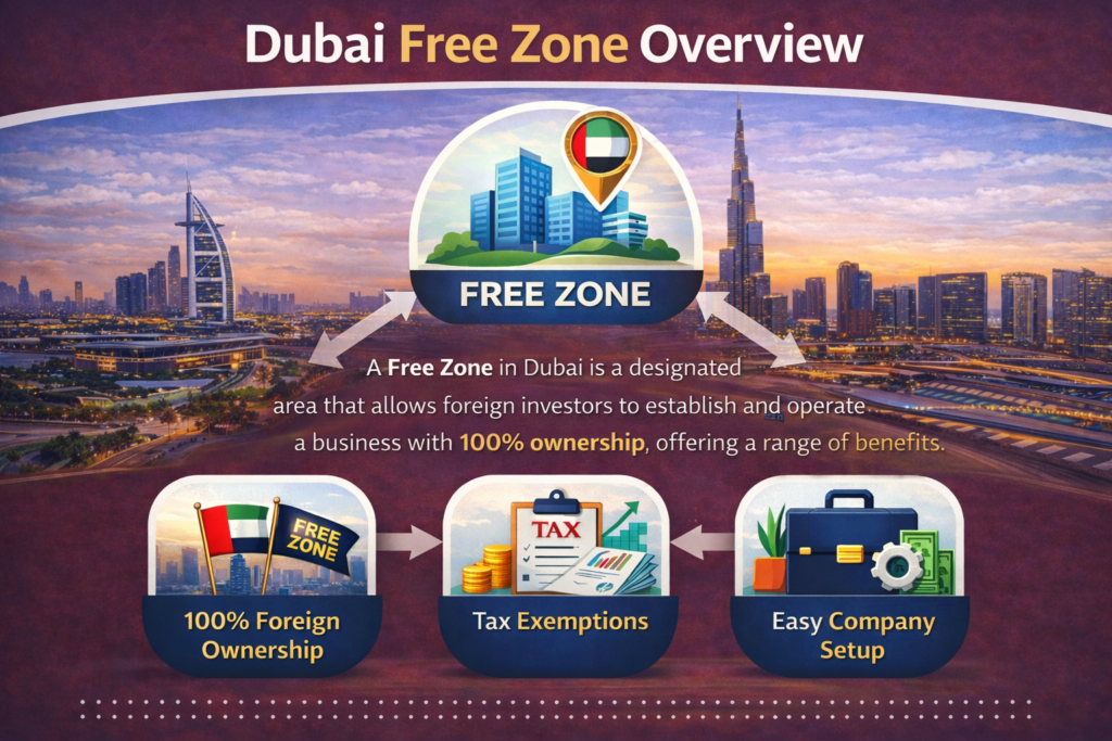 dubai freezone company setup cost