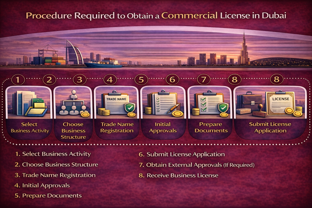 Commercial License in Dubai