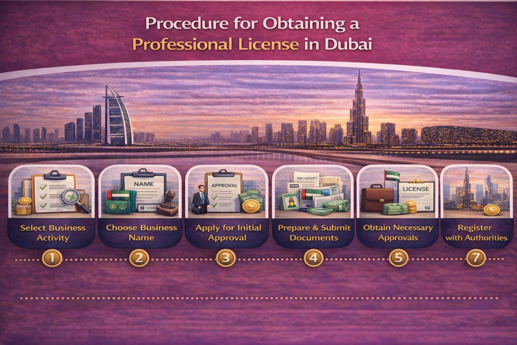 professional license dubai 