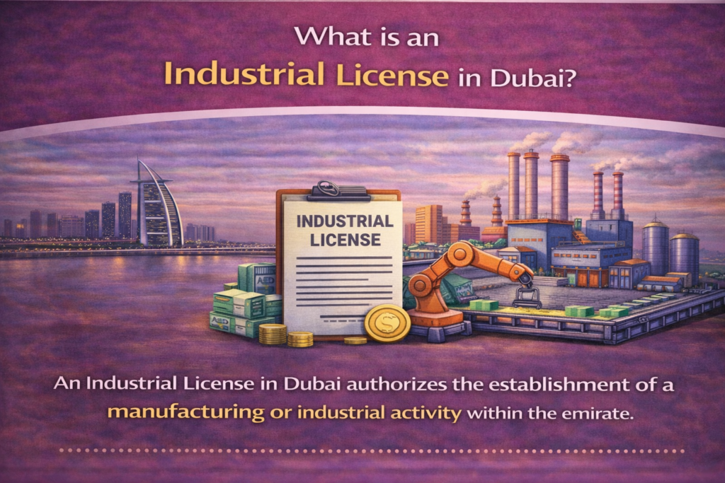 industrial license dubai 