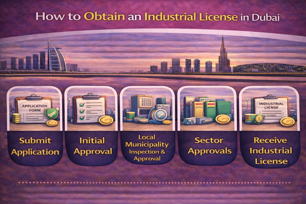 industrial license dubai cost,