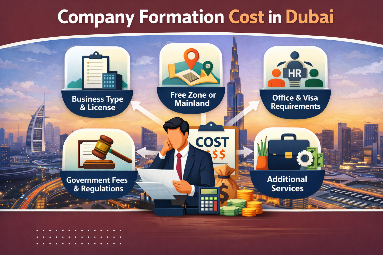 Company Formation Cost in Dubai