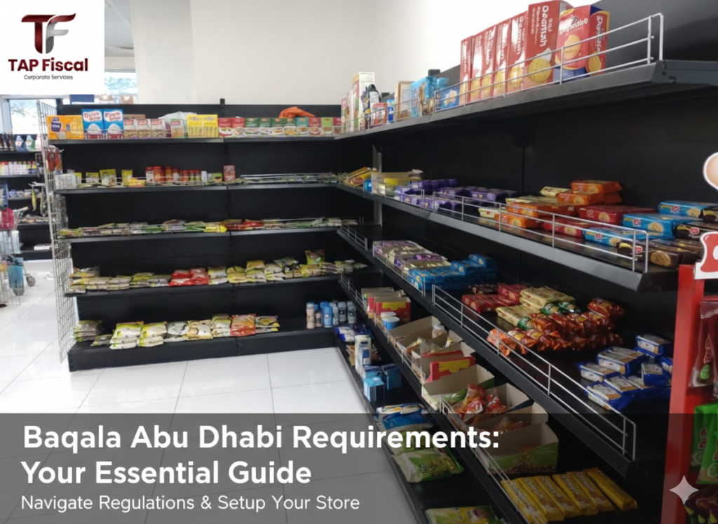 How to start baqala in Abu Dhabi 