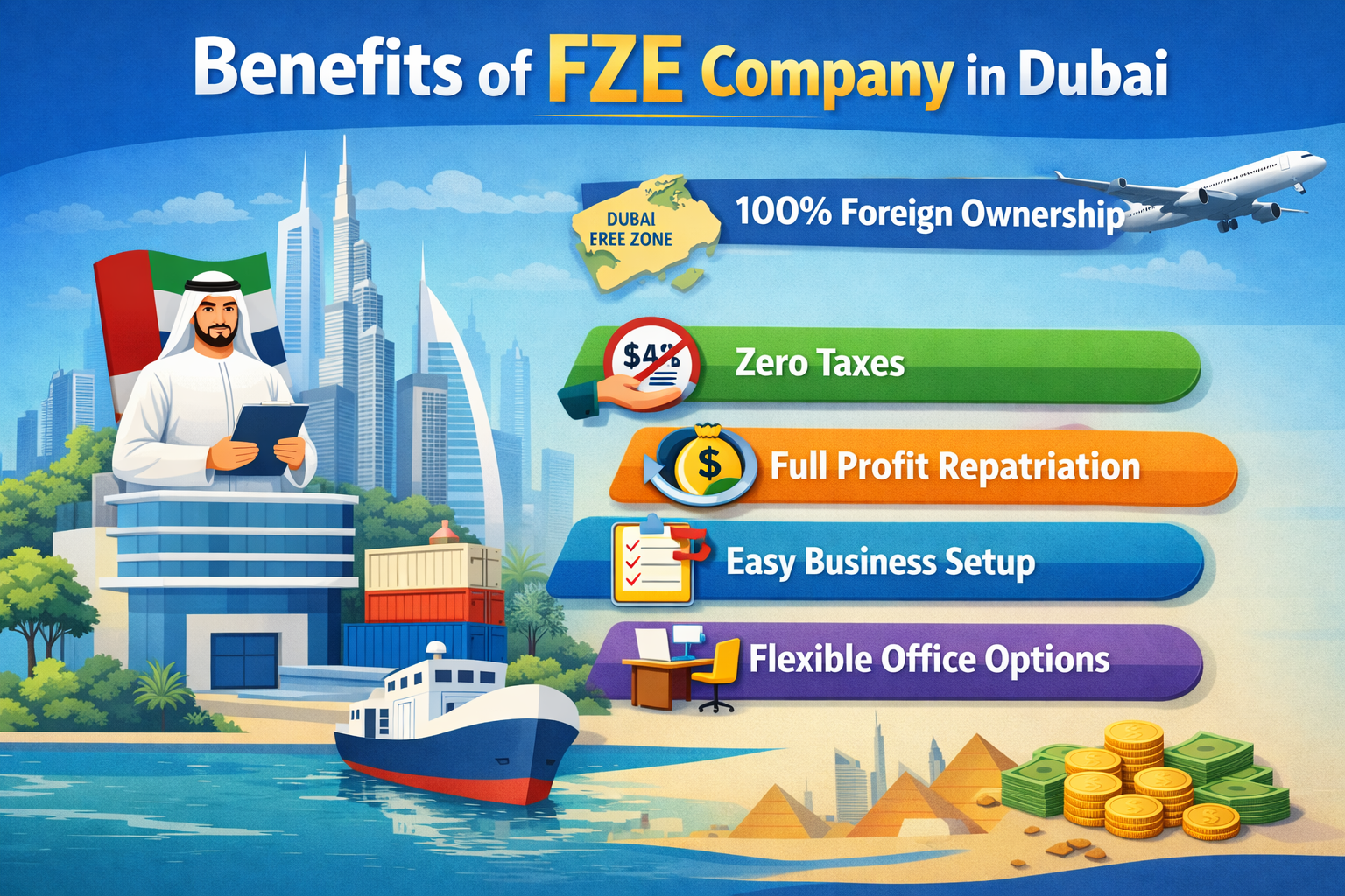 benefits of FZCO company in Dubai 