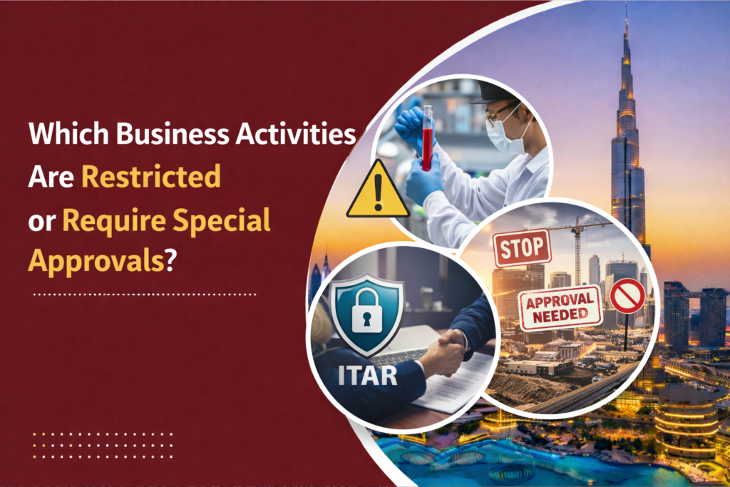 business activities in Dubai