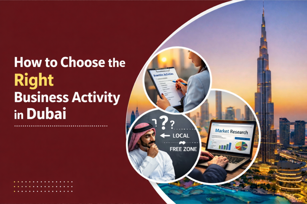 How to Choose the Right Business Activity in Dubai