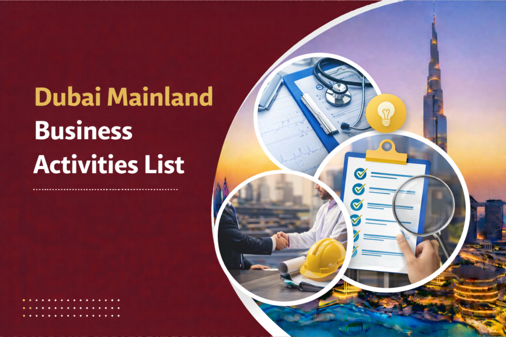 Dubai Mainland Business Activities List