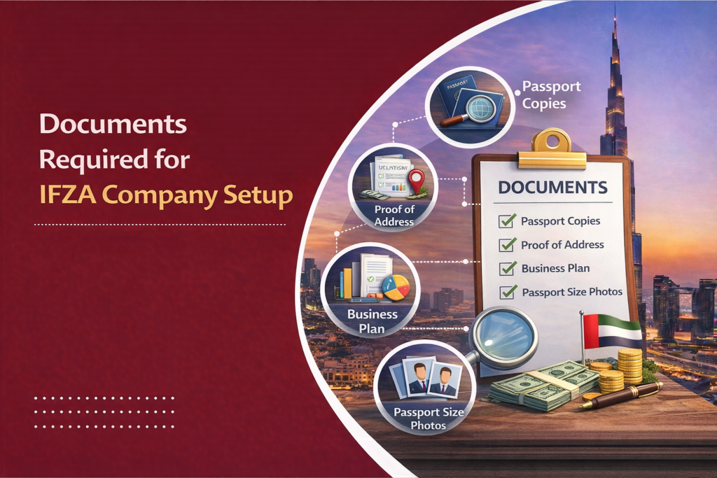 Documents Required for IFZA Company Setup