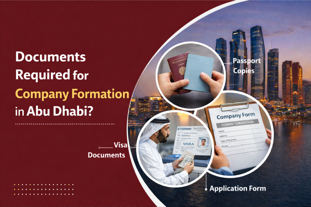 documents required for company formation in Abu Dhabi
