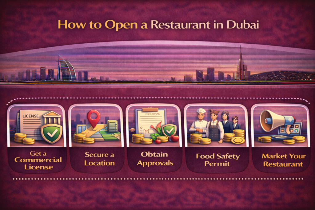open a restaurant in Dubai 