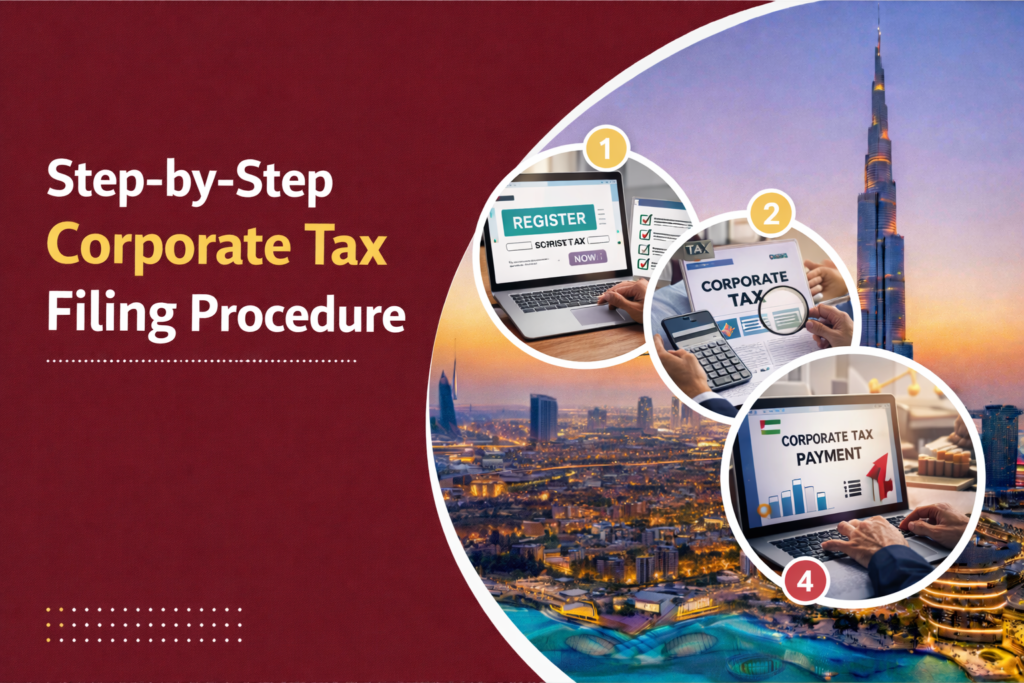 Corporate Tax Filing Procedure in uae