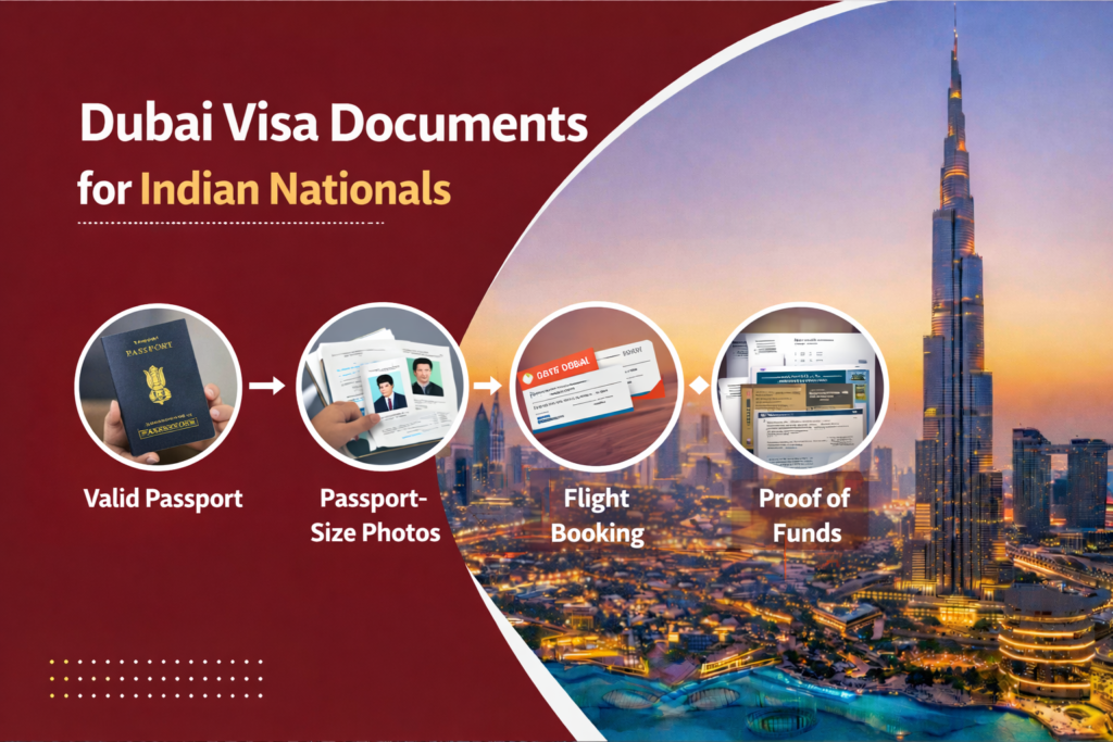 documents required for dubai visa application