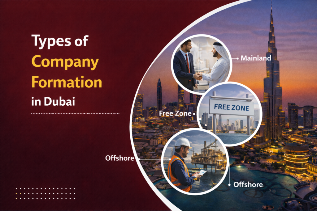types of Company Formation in Dubai: