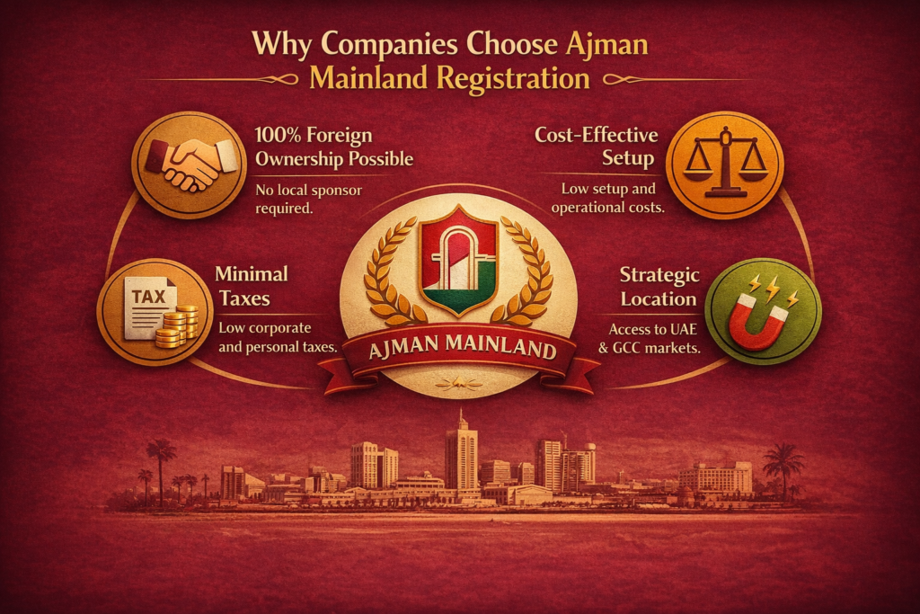 ajman mainland company formation 