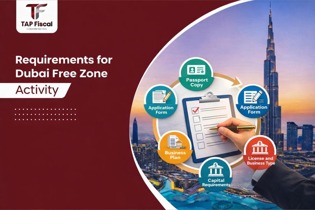 Requirements for Dubai Free Zone Activity