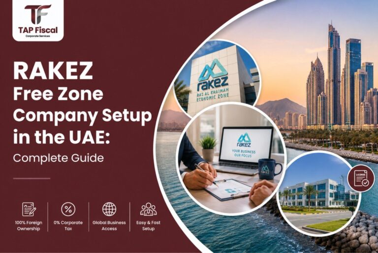 rakez free zone company setup
